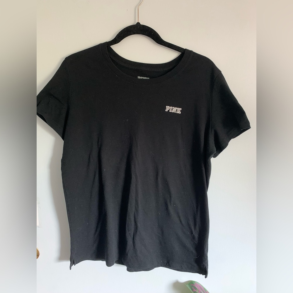 PINK Black Tee Shirt